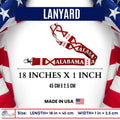 Lanyard - State Flag Alabama - USA - L063