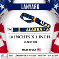 Lanyard - State Flag Alaska - USA - L060