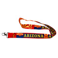 LANYARD - STATE FLAG ARIZONA - USA L061 |  18-Inch Flag Lanyard for Keys, ID Badge Holder, Phone, and More | Perfect for Badges & ID Holders - WORLDWIDE SOUVENIRS	