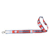 LANYARD - STATE FLAG ARKANSAS - USA L062 |  18-Inch Flag Lanyard for Keys, ID Badge Holder, Phone, and More | Perfect for Badges & ID Holders - WORLDWIDE SOUVENIRS	