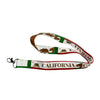 LANYARD - STATE FLAG CALIFORNIA - USA L064 |  18-Inch Flag Lanyard for Keys, ID Badge Holder, Phone, and More | Perfect for Badges & ID Holders - WORLDWIDE SOUVENIRS	