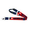 LANYARD - STATE FLAG GEORGIA - USA L069 |  18-Inch Flag Lanyard for Keys, ID Badge Holder, Phone, and More | Perfect for Badges & ID Holders - WORLDWIDE SOUVENIRS	