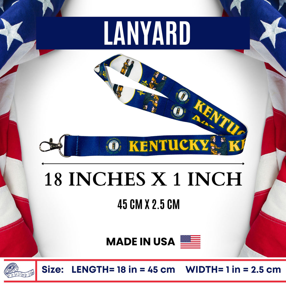 Lanyard - State Flag Kentucky - USA - L076