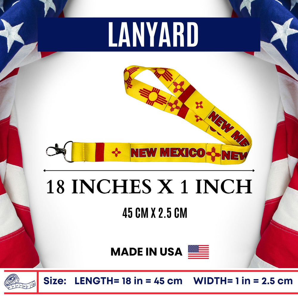 Lanyard - State Flag New Mexico - USA - L086