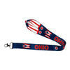 LANYARD - STATE FLAG OHIO - USA L107 |  18-Inch Flag Lanyard for Keys, ID Badge Holder, Phone, and More | Perfect for Badges & ID Holders - WORLDWIDE SOUVENIRS	