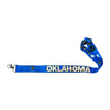 LANYARD - STATE FLAG OKLAHOMA - USA L108 |  18-Inch Flag Lanyard for Keys, ID Badge Holder, Phone, and More | Perfect for Badges & ID Holders - WORLDWIDE SOUVENIRS	