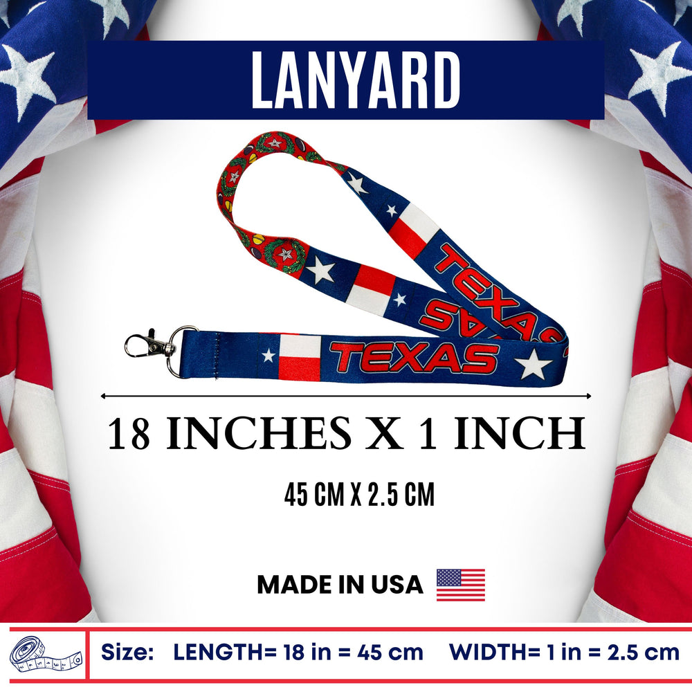 Lanyard - State Flag Texas - USA - L096