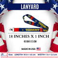 Lanyard - State Flag Vermont - USA - L099