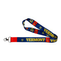 LANYARD - STATE FLAG VERMONT - USA L099 |  18-Inch Flag Lanyard for Keys, ID Badge Holder, Phone, and More | Perfect for Badges & ID Holders - WORLDWIDE SOUVENIRS	