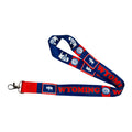 LANYARD - STATE FLAG WYOMING - USA L104 |  18-Inch Flag Lanyard for Keys, ID Badge Holder, Phone, and More | Perfect for Badges & ID Holders - WORLDWIDE SOUVENIRS	