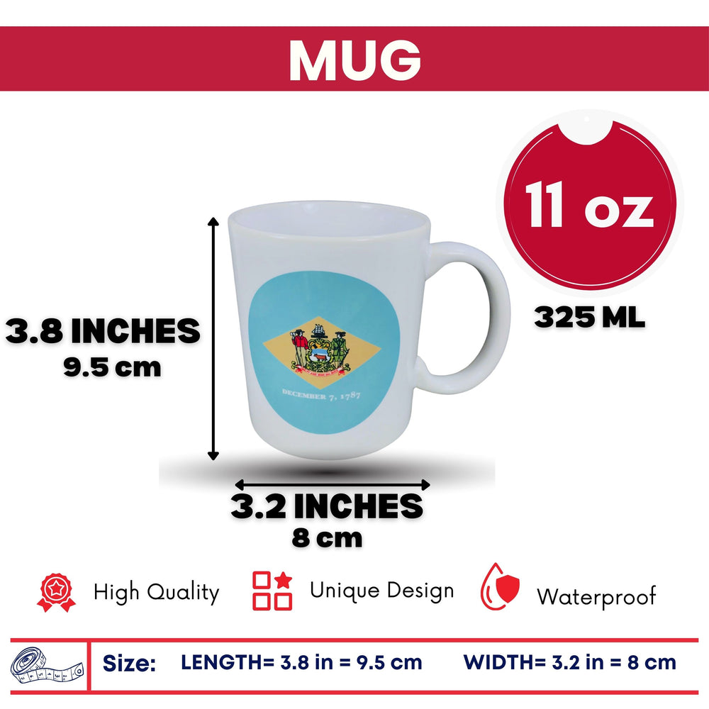 Mug - State Flag Delaware - USA