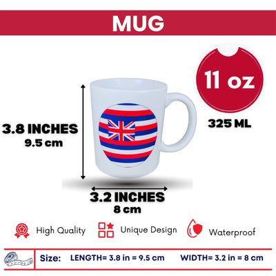 Mug - State Flag Hawaii - USA