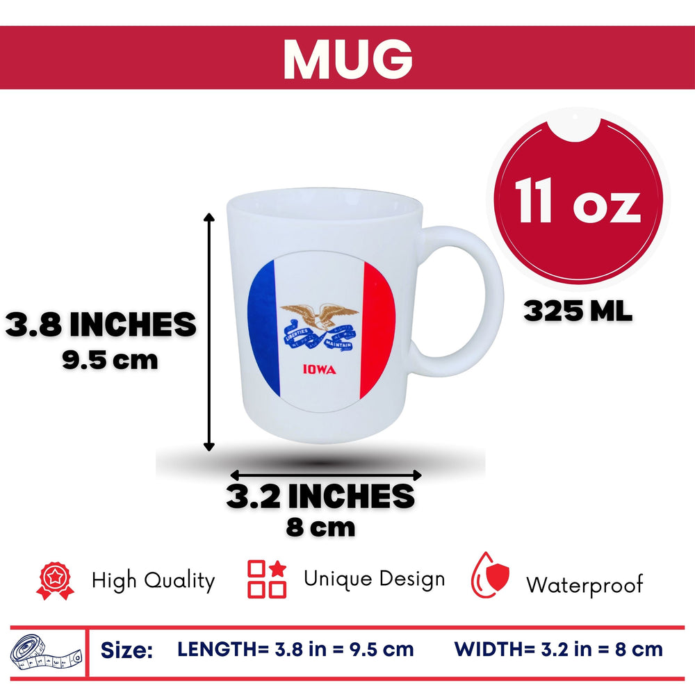 Mug - State Flag Iowa - USA