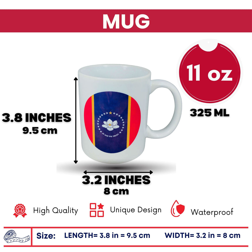 Mug - State Flag Mississippi - USA