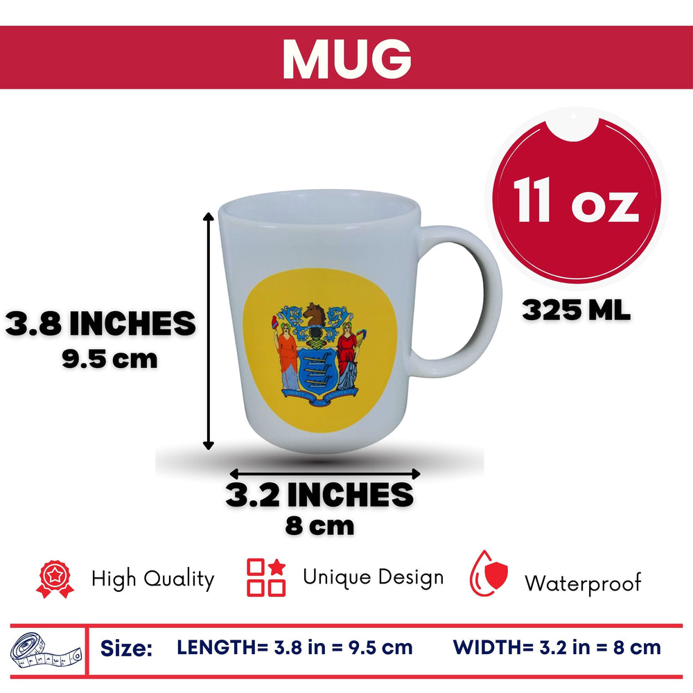Mug - State Flag New Jersey - USA