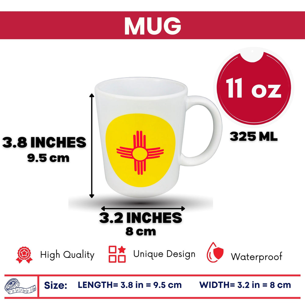 Mug - State Flag New Mexico - USA
