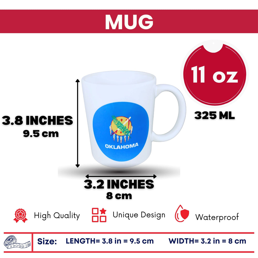 Mug - State Flag Oklahoma - USA
