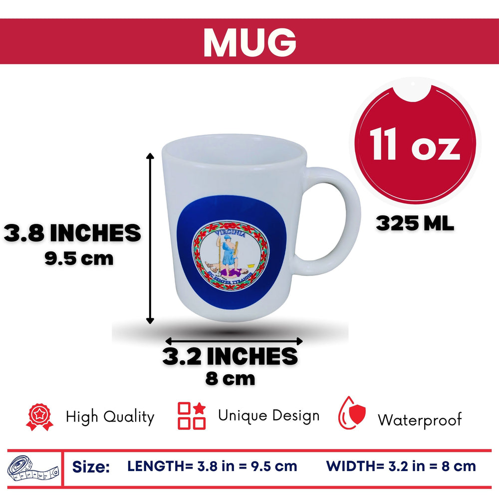 Mug - State Flag Virginia - USA