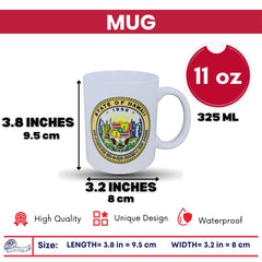 Mug - State Seal Hawaii - USA
