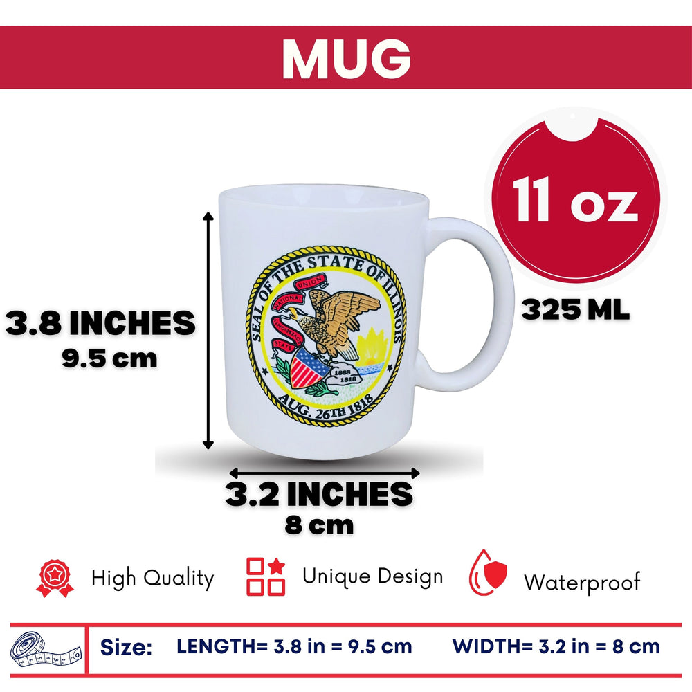 Mug - State Seal Illinois - USA