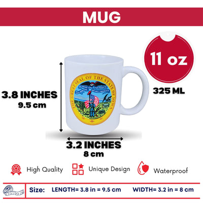 Mug - State Seal Iowa - USA