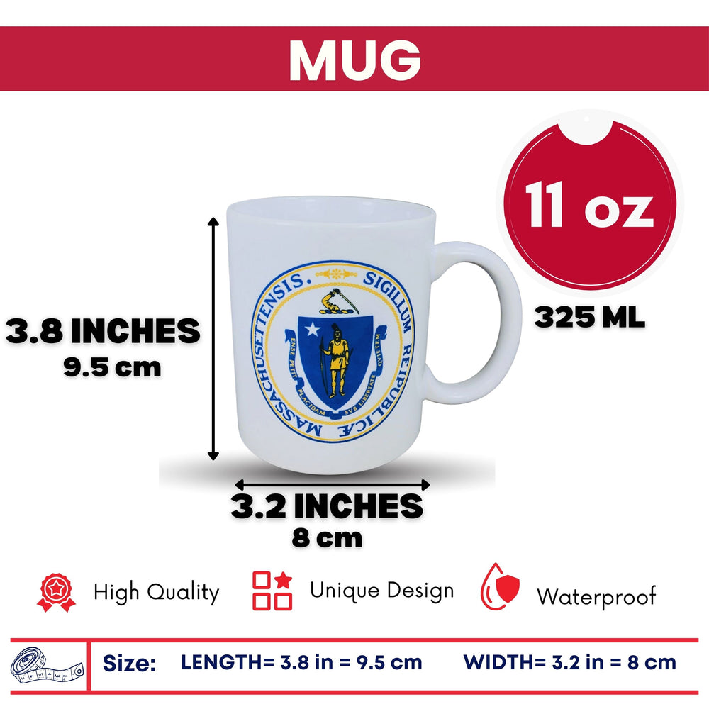 Mug - State Seal Massachusetts - USA