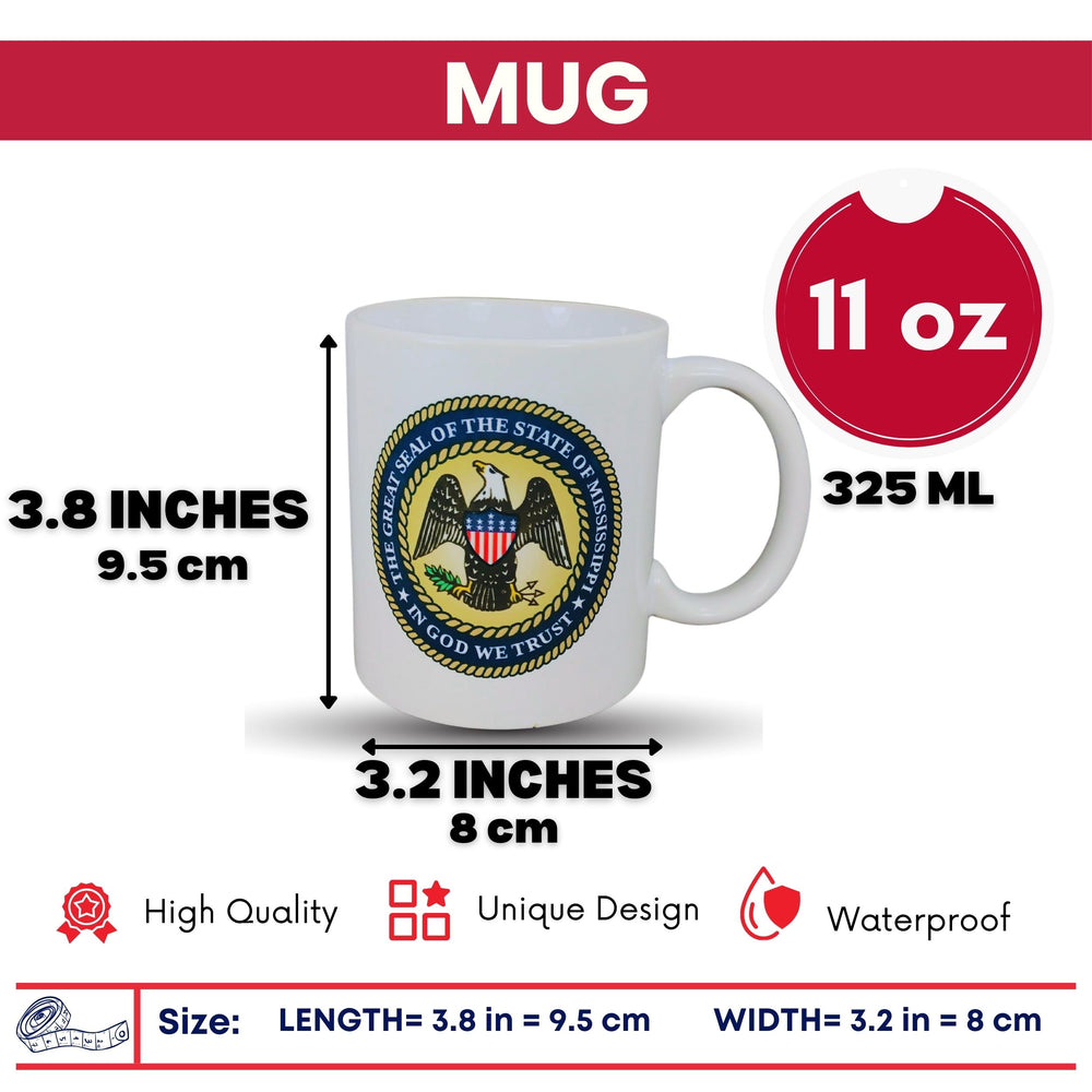 Mug - State Seal Mississippi - USA