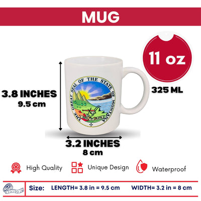Mug - State Seal Montana - USA