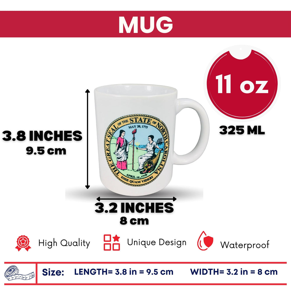 Mug - State Seal North Carolina - USA
