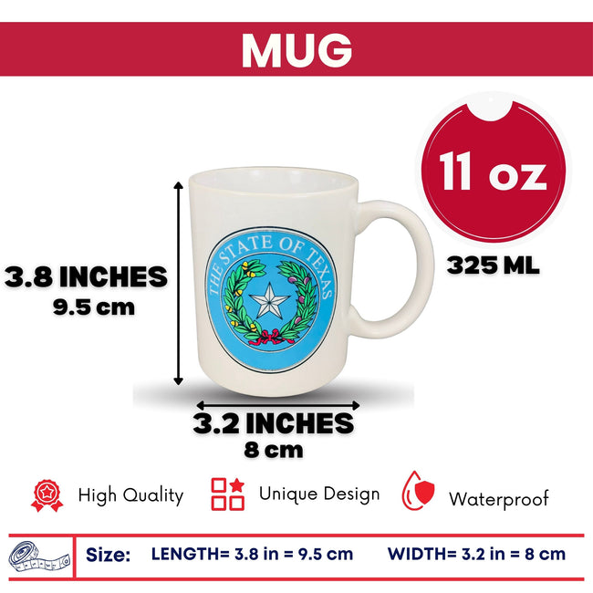 Mug - State Seal Texas - USA