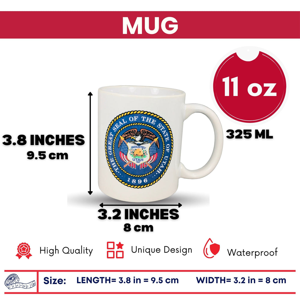 Mug - State Seal Utah - USA