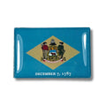 Pin de Delaware, bandera del estado, pasador de esmalte de Delaware, pin emblema de la bandera, recuerdo de Delaware, pines coleccionables, patriota de EE. UU., recuerdo de la insignia de la bandera de EE. UU.