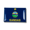 Pin - State Flag Kansas - USA