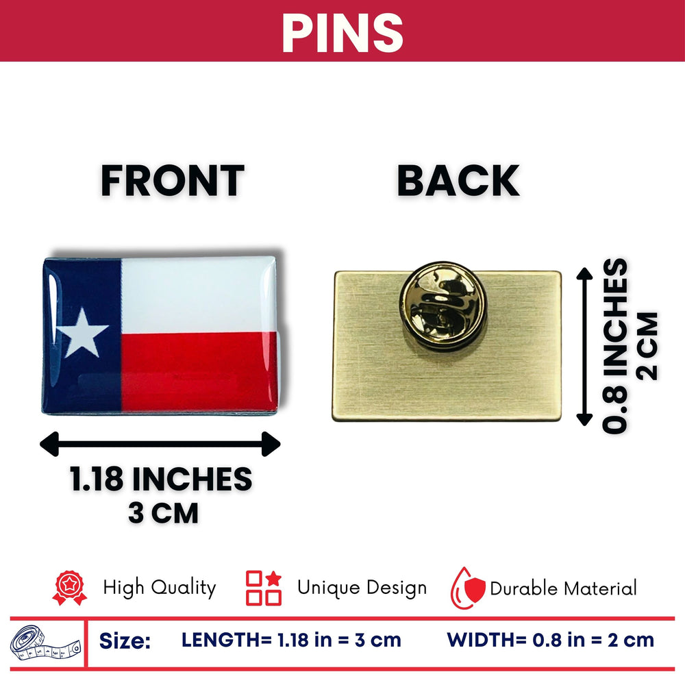 Pin - State Flag Texas - USA