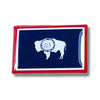 Épinglette du Wyoming, drapeau de l’État, épinglette en émail du Wyoming, épinglette de l’emblème du drapeau, souvenir du Wyoming, épinglettes de collection, cadeaux patriotes des États-Unis, souvenir d’insigne du drapeau des États-Unis