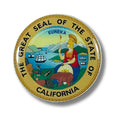 Sello de California, Sello Estatal, Pasador de esmalte de California, Pin emblema de sello, Recuerdo de California, Pines coleccionables, Regalos Patriotas de EE. UU., Recuerdo de EE. UU.