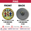 Pin - State Seal Maryland - USA