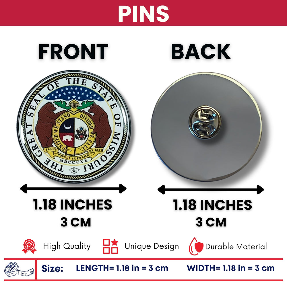 Pin - State Seal Missouri - USA