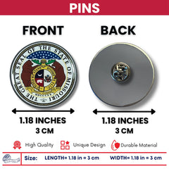 Pin - State Seal Missouri - USA