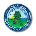 Pin - State Seal North Dakota - USA