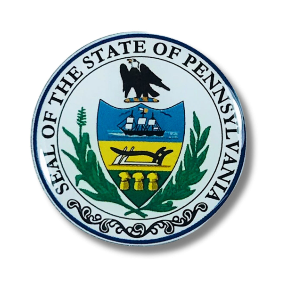Pin - State Seal Pennsylvania - USA
