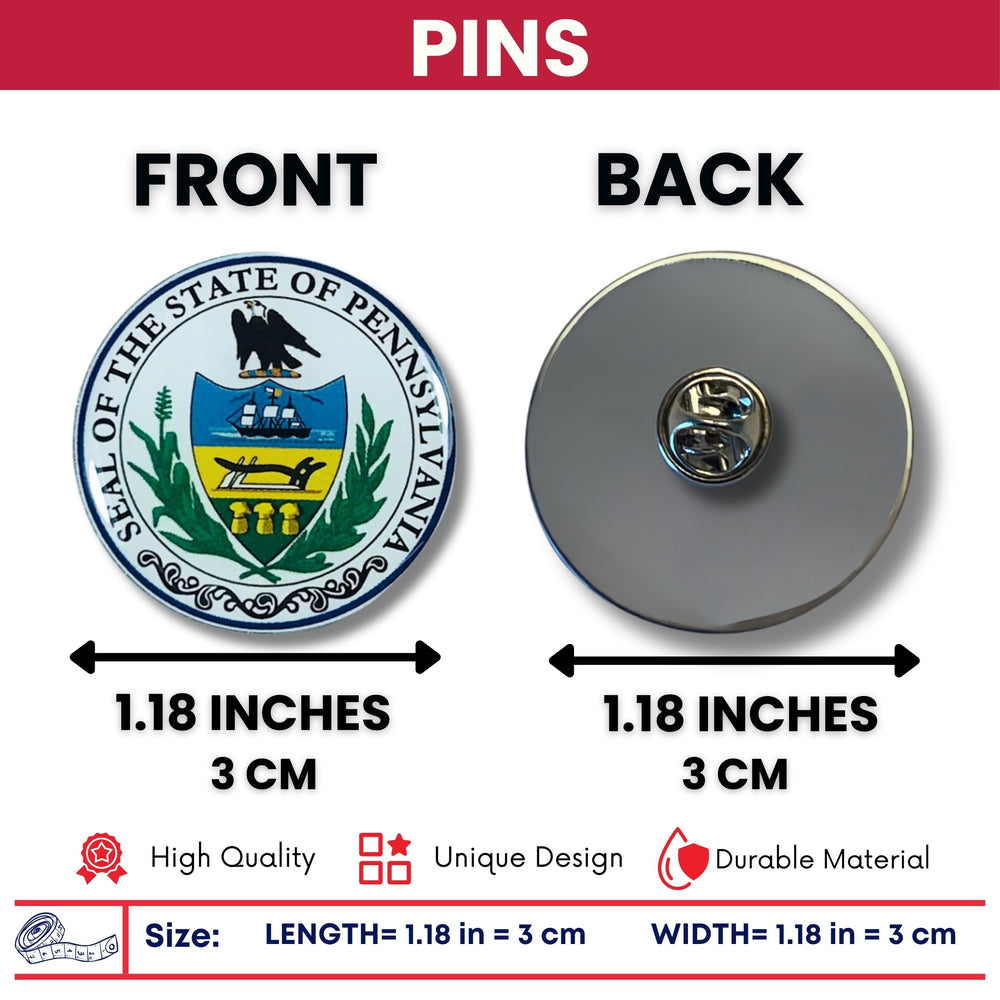 Pin - State Seal Pennsylvania - USA