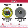 Pin - State Seal West Virginia - USA