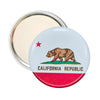 Purse Mirror - State Flag California - USA