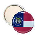 Purse Mirror - State Flag Georgia - USA