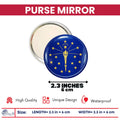 Purse Mirror - State Flag Indiana - USA