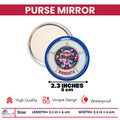 Purse Mirror - State Flag Minnesota - USA