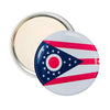 Purse Mirror - State Flag Ohio - USA