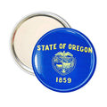 Purse Mirror - State Flag Oregon - USA