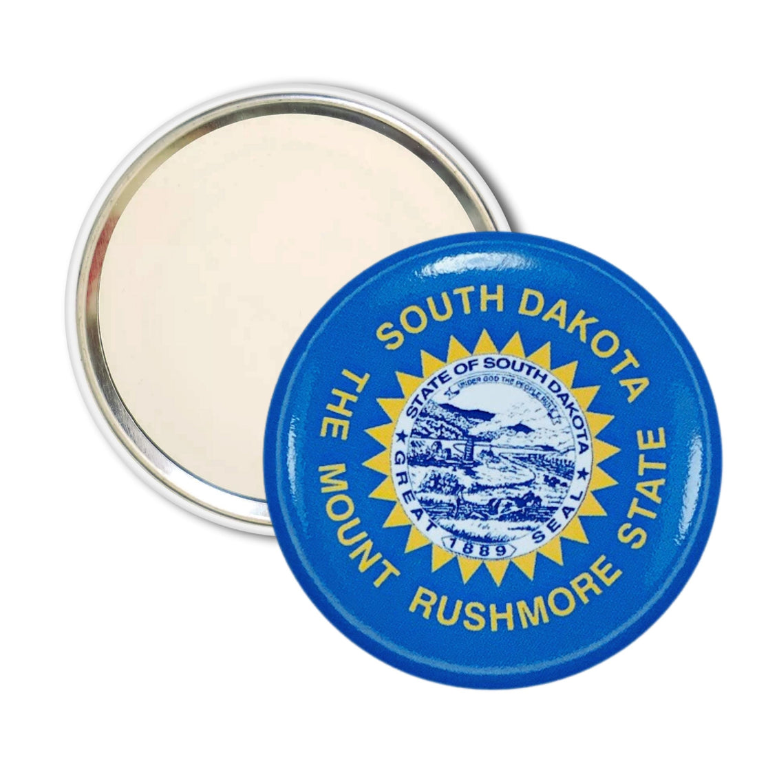 Purse Mirror - State Flag South Dakota - USA